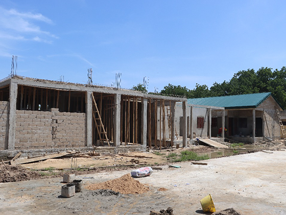 Un Complexe moderne de poissonnerie en construction à Kousseri